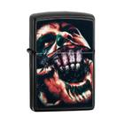 Isqueiro Zippo 49117 Classic Split Face Preto Polido