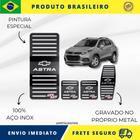 IT Pedaleira de Carro E Descanso de PÉ 100% AÇO INOX modelo do carro Chevrolet Astra Ss 2005 Acima Envio Rápido Brasil - Metal Racing