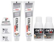 Itely Kit c/2 Tintas Colorly 7NI Louro Intenso 60 ml + 2 Oxily 20 Volumes 60 ml