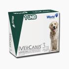 Ivercanis para carrapato, pulgas e sarna World 1 Und 3mg ivercanis até 15kg - MedCão Rio Preto