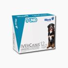 Ivercanis para carrapato, pulgas e sarna World 5 Und 12mg ivercanis até 60kg - MedCão Rio Preto