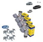 Iwp210 Kit 4 Bicos Injetores Citroen C4 Lounge 2.0 16V Flex - Magnet Marelli