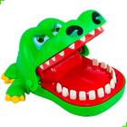 Jacaré Brinquedo Jogo Desafio Dentista Morde Dedos Crocodilo Brinquedos para Crianças, Jogo de Festa, Aniversario