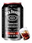 Jack Daniels Lata 330ml Whisky Drink Com Cola Original - Jack Daniel's