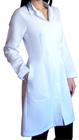 Jaleco Branco Feminino Em Gabardine - Do PP Ao EG - Ref. 147