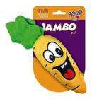 Jambo mordedor pelucia food cenoura