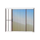 Janela Confort 2 Folhas com Grade Vidro Reflex 80cm x 100cm Brimak