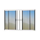 Janela Confort 4 Folhas com Grade Vidro Reflex 120cm x 150cm Brimak