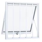 Janela Maxiar Esquadria Brasil Vetx 40X40 Branco Grade