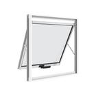 Janela Maxim-Ar 100cm x 60cm Sem Grade em Alumínio Branco com Vidro Vitrolar - Vitrolar Portas e Janelas