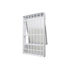 Janela Maxim-Ar em Alumínio Branco Perfecta Max 120x60x9,5cm c/ Grade Jap