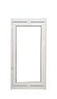 Janela Pivotante (Capelinha) Em Aluminio Branco Vidro Mini - Boreal 100 (A) X 40 (L)