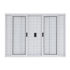 janela quarto veneziana de alumínio branco 100x120 s/grade 6fls