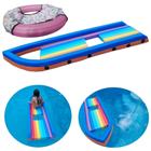 Jangada Flutuante Espaguete para Piscina + Boia Espaguete Redonda 55 Cm  Upex 