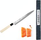 JapanBargain 1560, Extra Long Sushi Sashimi Knife Japaneses High Carbon InOxidlessless Steel Sushi Chef Yanagiba Knife, Made in Japan, 11.75 inch Long