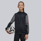 Jaqueta Adidas Squadra 25 Juvenil Preto e Cinza