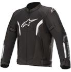 Jaqueta Alpinestars Ventilada Verão Ast V2 Air Preta Branca