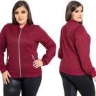 Jaqueta Bomber Femenina de Suede Scuba