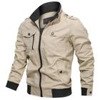 Jaqueta Bomber Masculina Slim Fit - Primavera/Outono - Moda Casual Militar