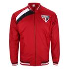 Jaqueta Bomber São Pulo FC Tricolor Masculina - Vermelho e Preto