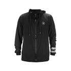 Jaqueta Corta Vento Hurley Windbreaker Block Preta e Cinza