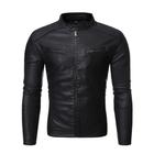 Jaqueta Couro Masculina Slim Forrada