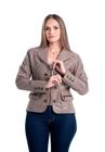 Jaqueta de Couro UB Craqui Brown