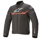 Jaqueta de motocicleta Alpinestars T-SP S impermeável masculina preta/vermelha