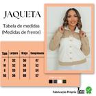 Jaqueta Feminina Jeans Sarja Colorida Casaco Casual Versátil