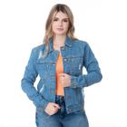 Jaqueta Feminina Jeans Texas Farm - Jqf002 - Claro