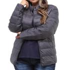 Jaqueta Feminina Miose Plumas Plus Size - FJE01PC