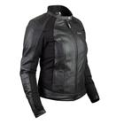 Jaqueta Feminina Moto Texx Storm Lady Couro Preto tamanho Xl