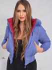 Jaqueta Feminina Puffer em Nylon Dupla Face