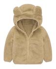 Jaqueta Infantil Menino Urso Inverno Fleece Plush Inverno