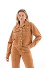 Jaqueta Jeans Feminina Arauto Color Cobre