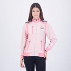 Jaqueta Kappa Trilobal Sport Wess Feminina Rosa