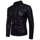 Jaqueta Masculina Forrada Motequeiro Elegante Slim