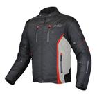 Jaqueta Masculina X11 Iron 3 Cinza Motociclista Impermeável