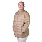 Jaqueta Microfibra Puffer Broken Rules Masculina 568031 Bege