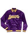 Jaqueta Mitchell & Ness Jersey Lightweight Satin Jacket Los Angeles Lakers Roxa