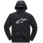 Jaqueta Moletom Alpinestars Ageless 2 Zip Preto Branco