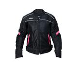 Jaqueta Motociclista Helt Air Mesh Feminina Rosa P