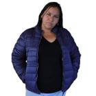 Jaqueta Nylon Feminina Plus Size Forro Aveludado City Lady 628032