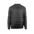 Jaqueta Ogochi Plus Size Puffer Preta Masculino