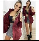 Jaqueta feminina hot sale marsala