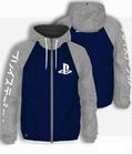 Jaqueta PlayStation Licenciado Corta Vento Com Capuz Masculino Adulto Multicores - Ref 94CVCKT