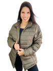 Jaqueta Plus Size Feminina Puffer Bobojaco Forrada Pelinhos 628025