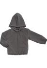 Jaqueta Preto Nylon Capuz Infantil Anjos Baby