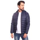 Jaqueta Puffer Bobojaco Califórnia Masculina Gomo Alcochoada Touca Removível Blusa de Frio