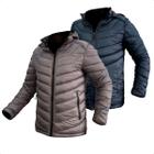 Jaqueta Puffer Bobojaco Masculino Dupla Face Impermeável Qualidade K02